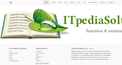 Desktop Screenshot of itpediasolutions.com