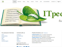 Tablet Screenshot of itpediasolutions.com